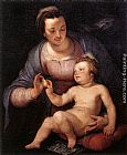 Madonna and Child by Cornelis Cornelisz Van Haarlem